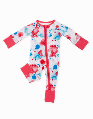 American Splatter Toddler Pajama Sleeper