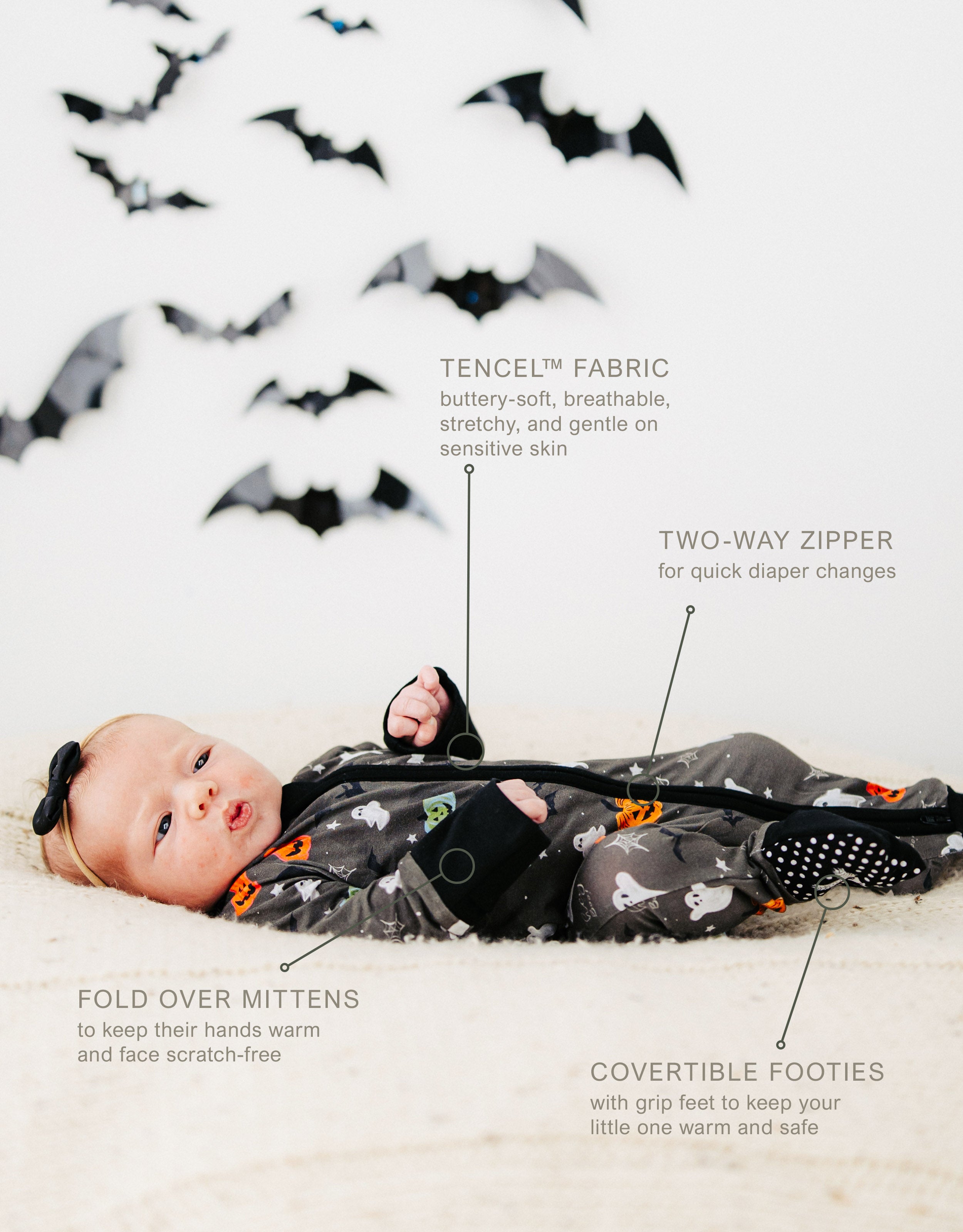 Hey Boo Infant Convertible Sleeper