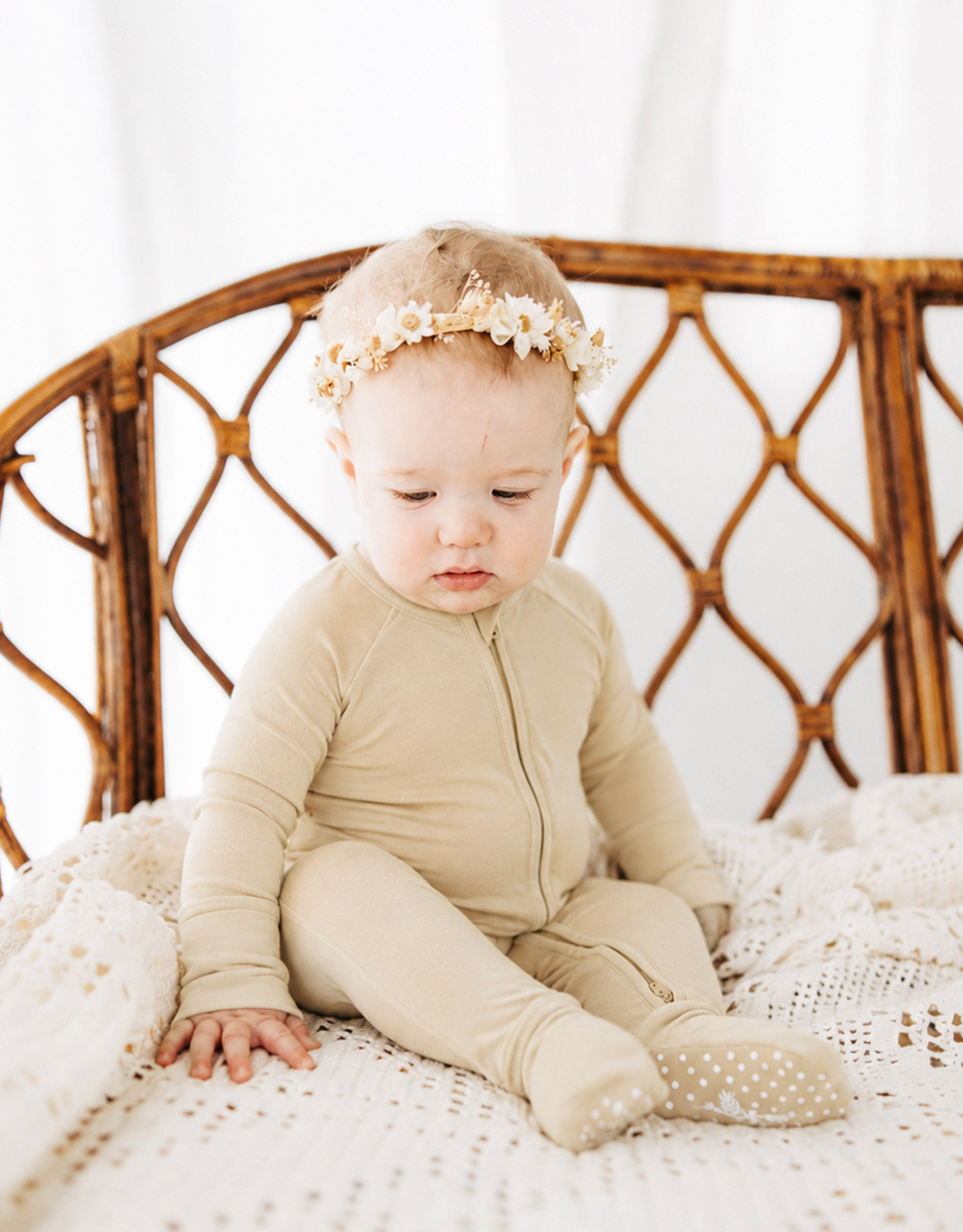 Tan Infant Convertible Sleeper