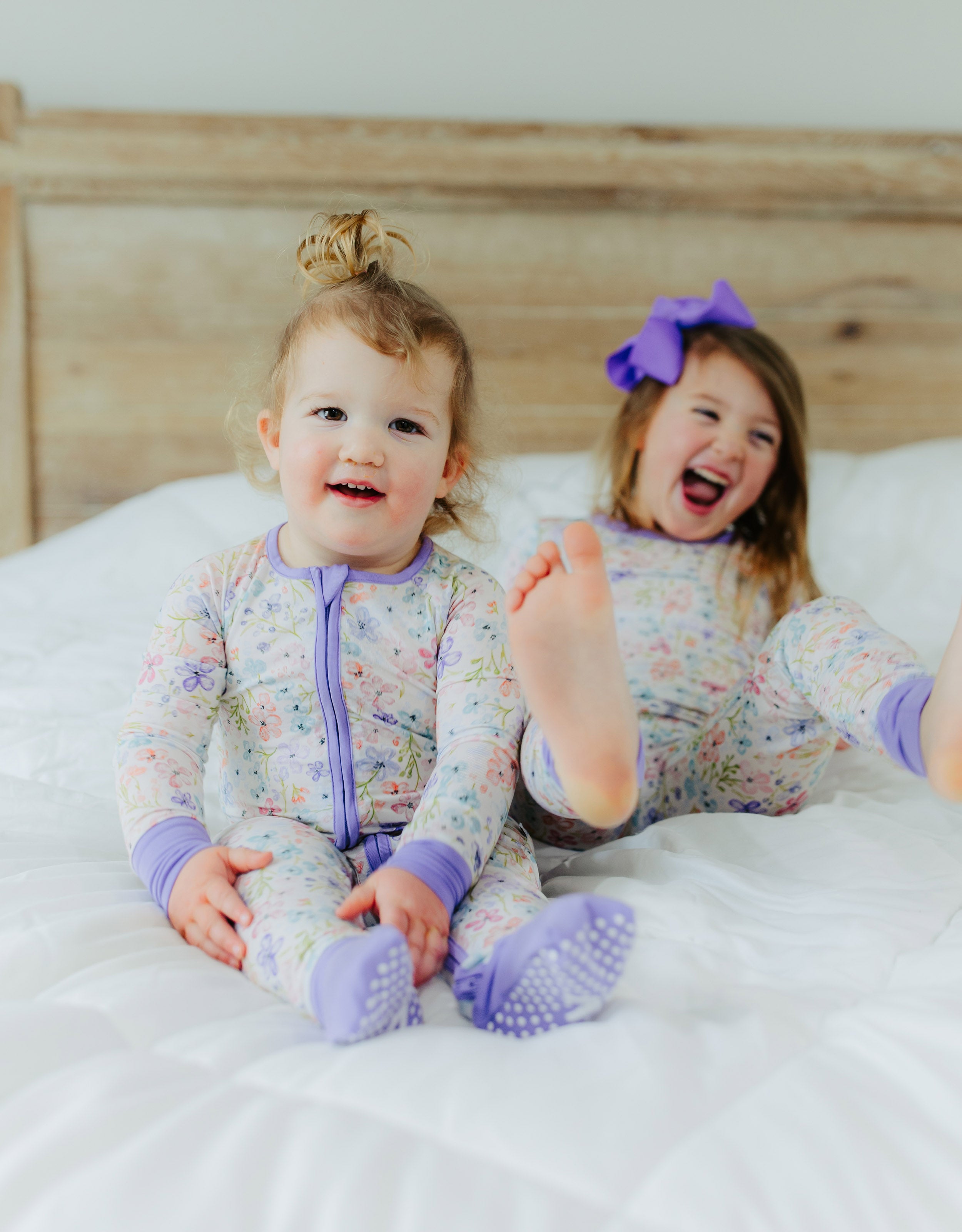 Floral Toddler Pajama Sleeper