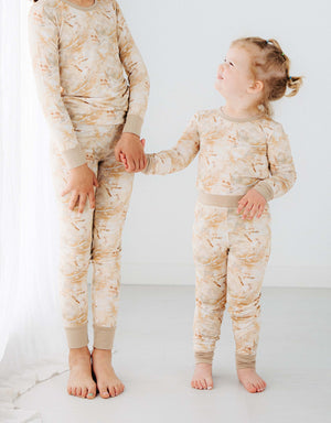 Autumn Brush Kids Pajamas Set