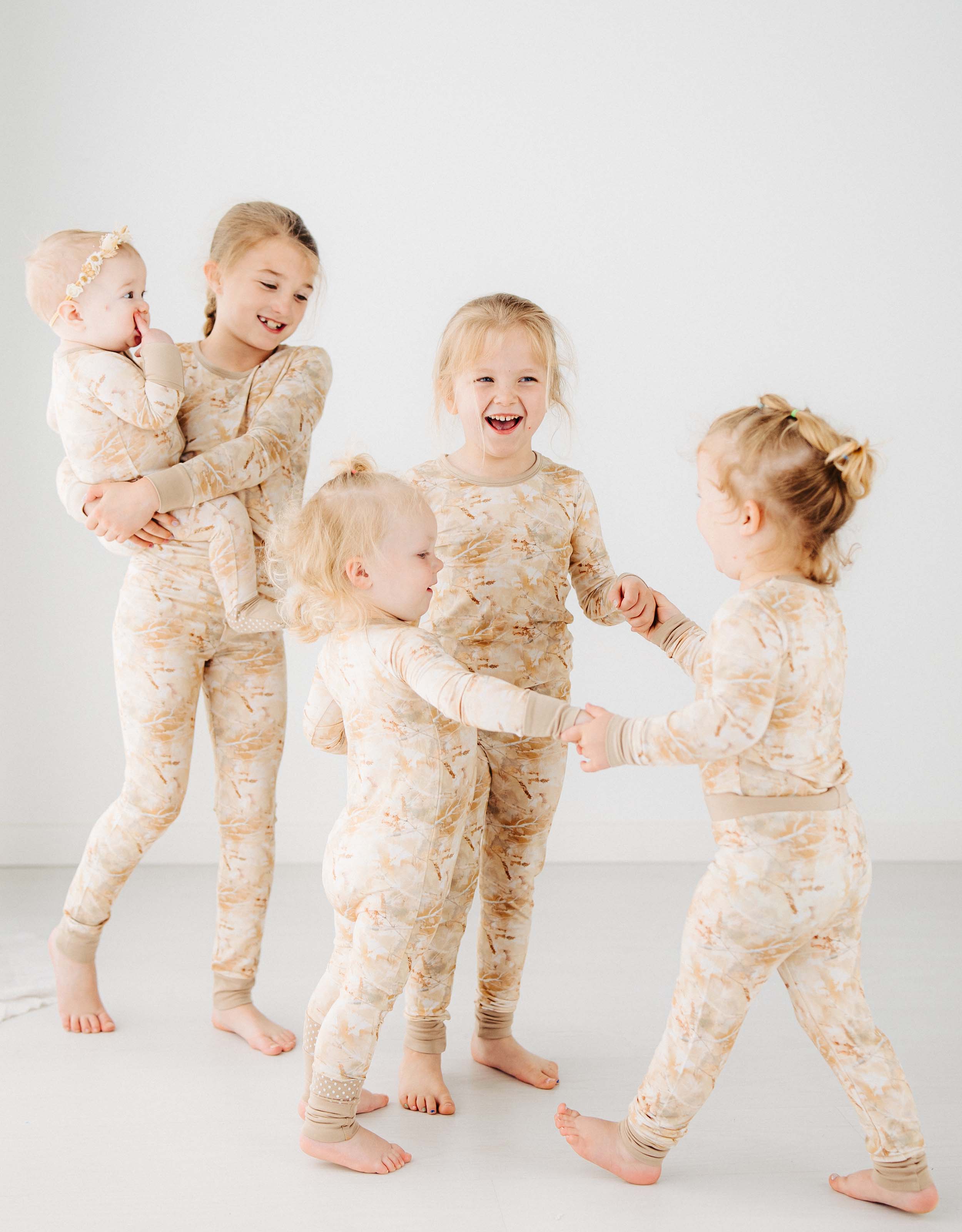 Autumn Brush Kids Pajamas Set