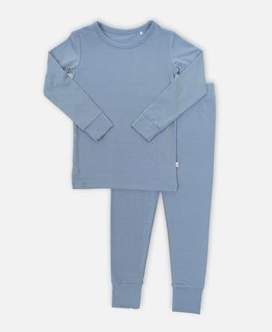 Slate Blue Kids Pajamas