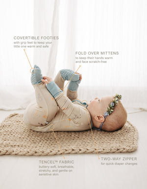 Noahs Ark Infant Convertible Sleeper