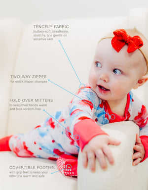American Splatter Infant Convertible Sleeper