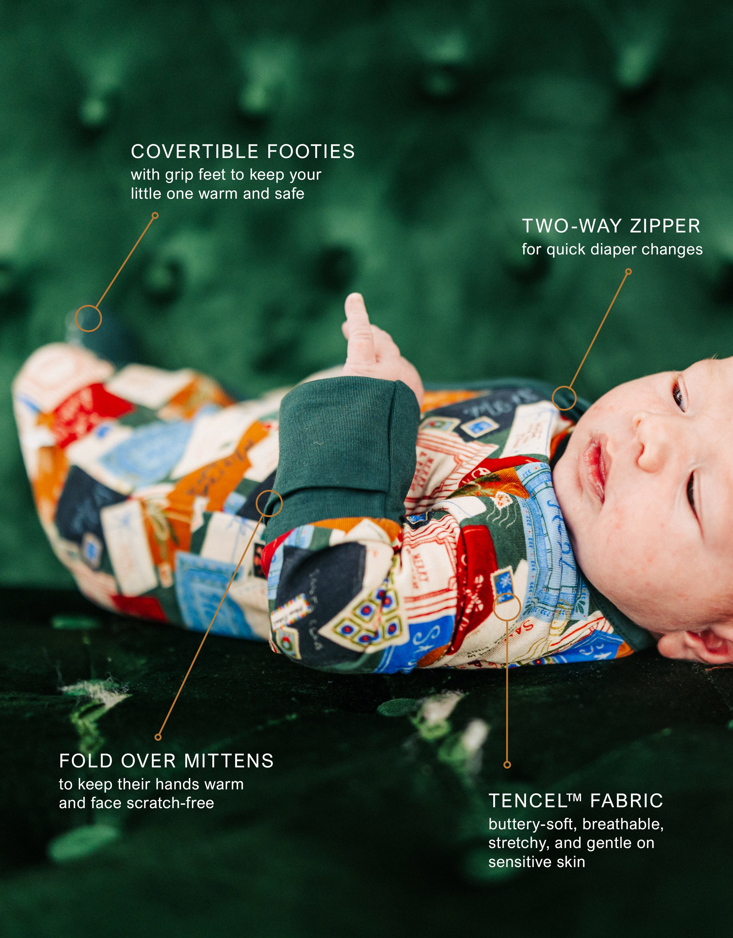 Dear Santa Infant Convertible Sleeper