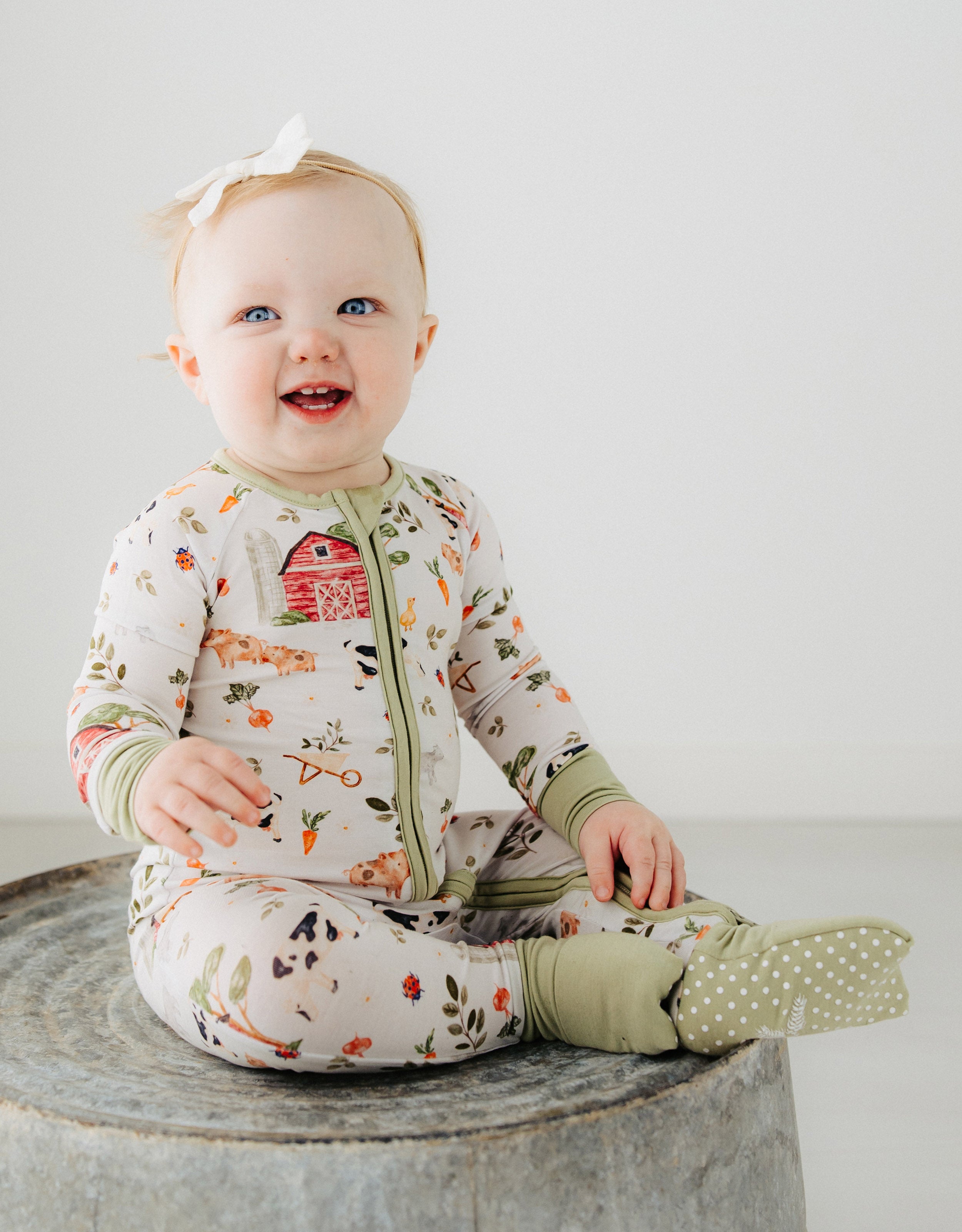 Little Farm Infant Convertible Sleeper
