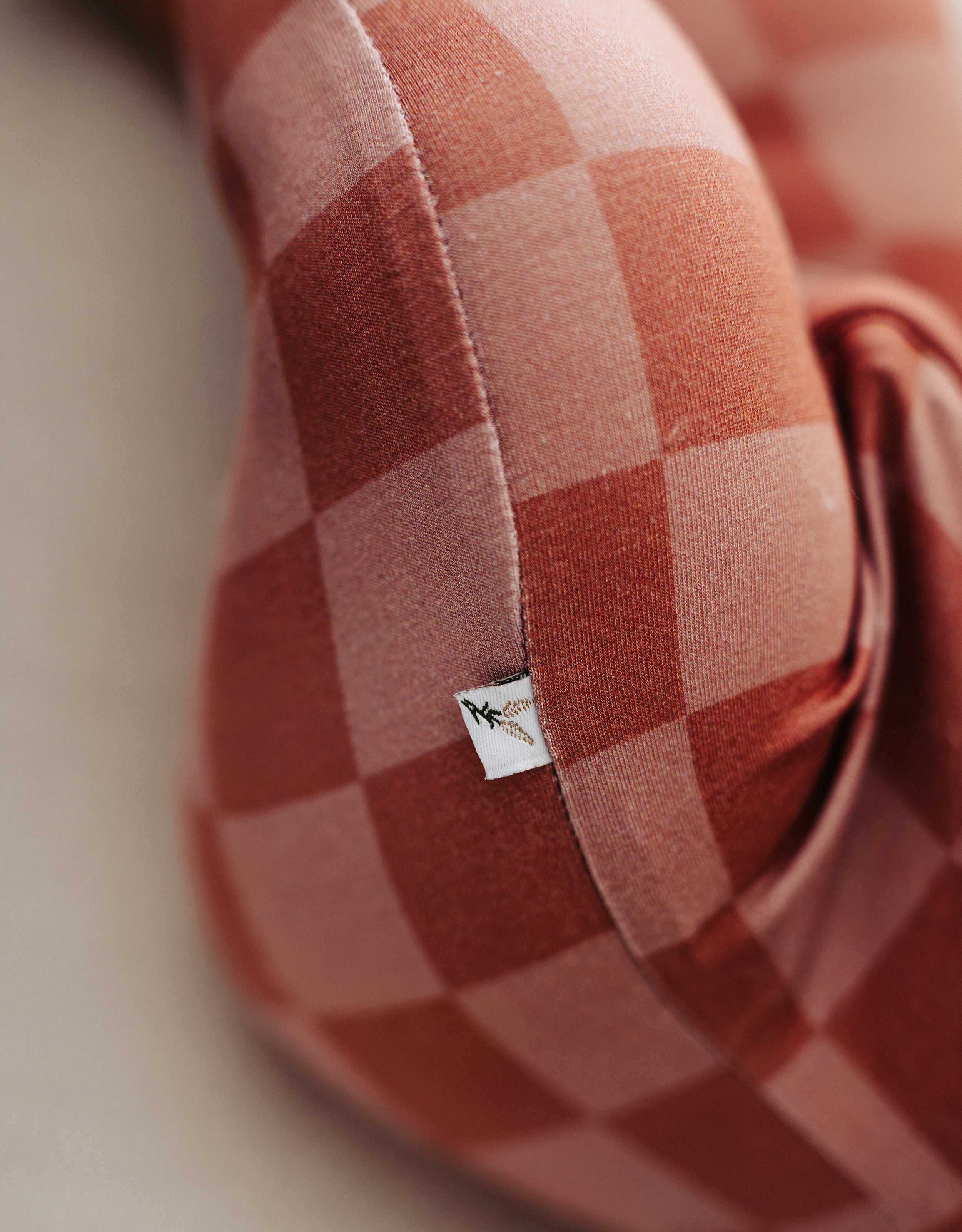 Rosewood Checker Infant Convertible Sleeper